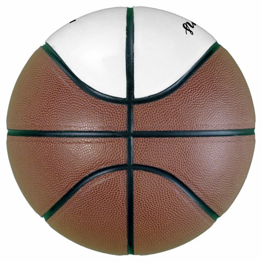 卒業式パーソナライズされたバスケットボール、卒業式ギフト バスケットボール (右)