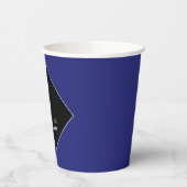 卒業式パーソナライズされたパーティ紙カップ 紙コップ (左)