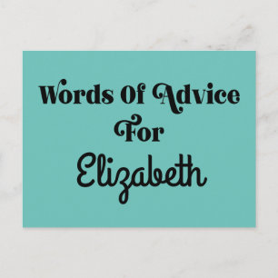 卒業式パーティアドバイスカード ポストカード