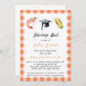 卒業式パーティエビボイル招待状 招待状 (正面/裏面)