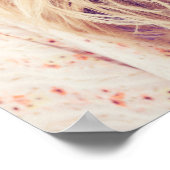 卒業式パーティバラ金ゴールドグリッタードリップフォト2022 ポスター (角)