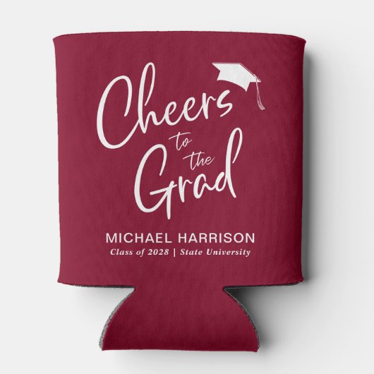 卒業式パーティブルゴーニュ 缶クーラー (裏面)