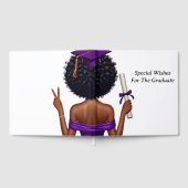 卒業式パーティーのゲスト最高のブック – 卒業の希望 ゲストブック (全面)