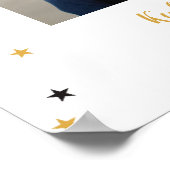 卒業式パーティーの月次のおもしろい ポスター (角)