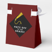 卒業式パーティーマルーン フェイバーボックス (裏面サイド)