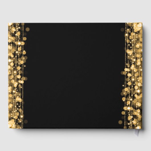 卒業式パーティーライトと輝きの「クラス」(Class Of) ゲストブック (裏面)