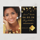 卒業式パーティー2023写真の予算の保存 チラシ (正面)