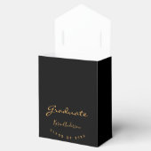 卒業式パーティー2023年黒人女子金ゴールド フェイバーボックス (オープン)