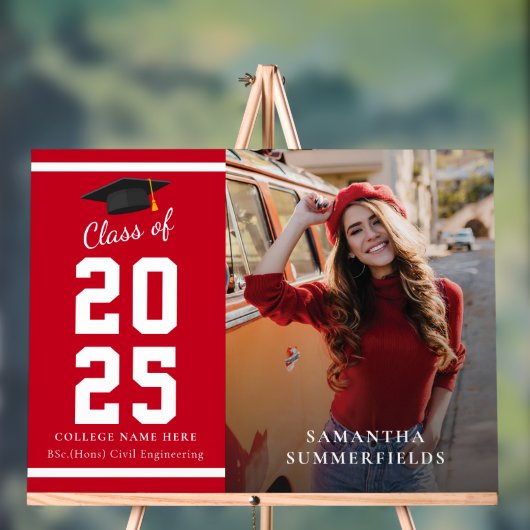 卒業式パーティー2025フォトグラード アクリルサイン (ニュートラル)