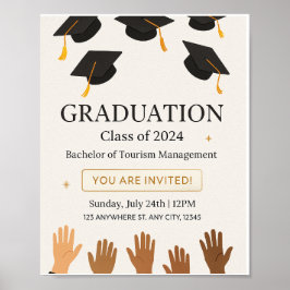 卒業式パーティー ポスター