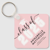 卒業式ピンク キーホルダー (正面)