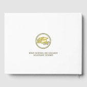 卒業式フォイルのゲストブック ゲストブック (裏面)