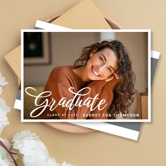 卒業式フォト インビテーション
