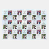 卒業式ホワイトオパールトレンディー品揃え写真 ラッピングペーパーシート (正面)