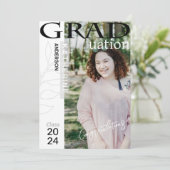 卒業式ポスターのスタイル写真 シーズンカード (スタンド正面)