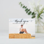 卒業式モダンのポストカード ポストカード (スタンド正面)