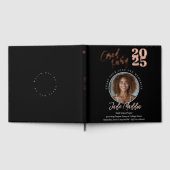 卒業式モダンフォトフォイルゲストブック ゲストブック (全面)