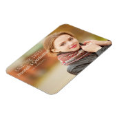 卒業式モダン写真を保存 マグネット (左側)