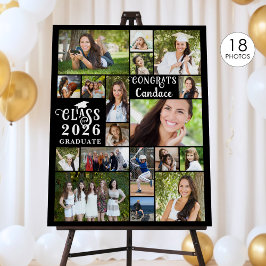 卒業式モダン18フォトコラージュ学年