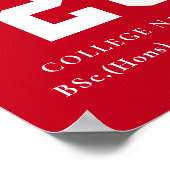 卒業式モダン2025フォトグラーモダンドパーティー ポスター (角)