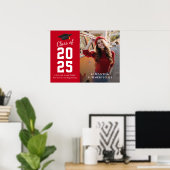 卒業式モダン2025フォトグラーモダンドパーティー ポスター (ホームオフィス)