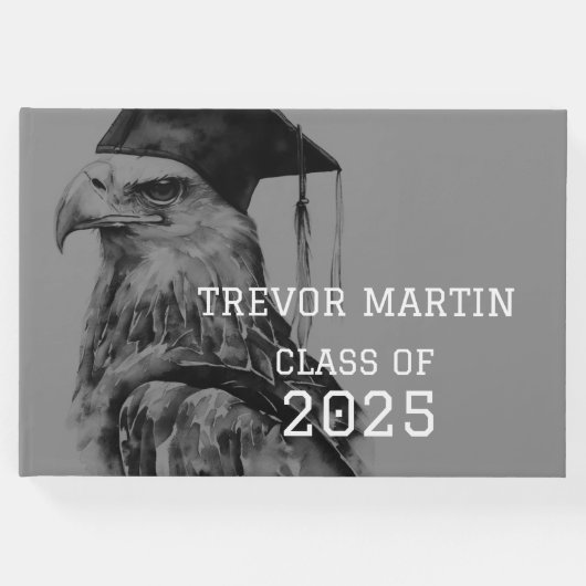 卒業式ユニークのゲストブック | イーグル ゲストブック (正面)