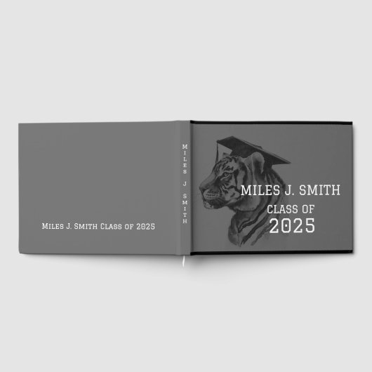 卒業式ユニークのゲストブック ゲストブック (全面)