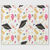 卒業式ラッピング紙 ラッピングペーパー (フラット)