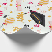 卒業式ラッピング紙 ラッピングペーパー (角)