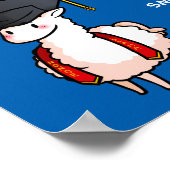 卒業式ラマ ポスター (角)