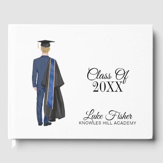 卒業式レバーズパーティーゲストブックヤングマン ゲストブック (正面)