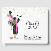 卒業式レバーズパーティープロムゲストブックガールズ ゲストブック (正面)