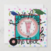 卒業式ロッキンのまわりにザクロックパーティー- SRF 招待状 (正面)