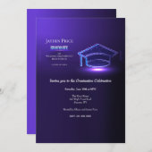 卒業式会 招待状 (正面/裏面)