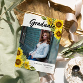 卒業式写真のお知らせひまわりスクリプト 招待状