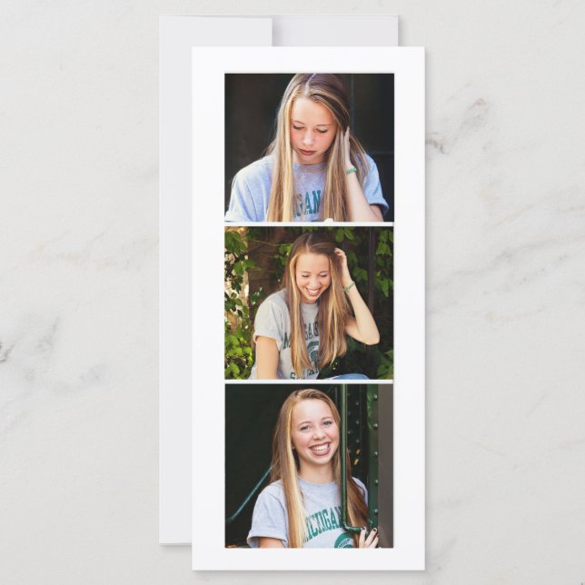 卒業式写真ラックカード (正面)