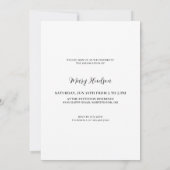 卒業式写真 卒業証書 招待状 (裏面)