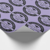 卒業式名前をカスタムすると年の包装紙 ラッピングペーパー (角)