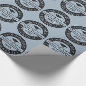 卒業式名前をカスタムすると年の包装紙 ラッピングペーパー (角)