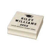 卒業式名門年制大学 ラバースタンプ (スタンプ)