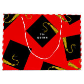 卒業式大抱き枕 ラージペーパーバッグ (裏面)