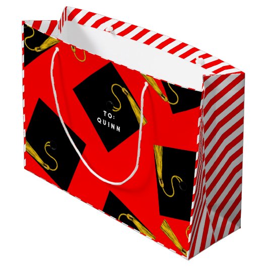 卒業式大抱き枕 ラージペーパーバッグ (裏面アングル)