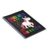 卒業式幼稚園卒業が1年生を驚かす ノートブック (右側)