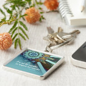 卒業式感動的ギフトアートキーチェーン キーホルダー (側面)