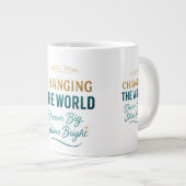 卒業式感動的コーヒーカップ ジャンボコーヒーマグカップ (正面右)
