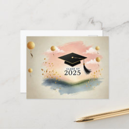 卒業式感謝のポストカード ポストカード