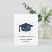 卒業式感謝ポストカード ポストカード (スタンド正面)