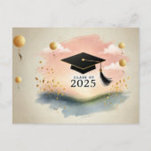 卒業式感謝ポストカード ポストカード (正面)