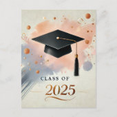 卒業式感謝ポストカード ポストカード (正面)