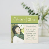 卒業式招待状クラス 招待状 (スタンド正面)